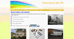 Desktop Screenshot of directcolouruk.co.uk